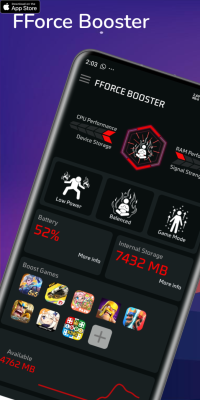 Capture d'écran de l'application FForce Booster - #1