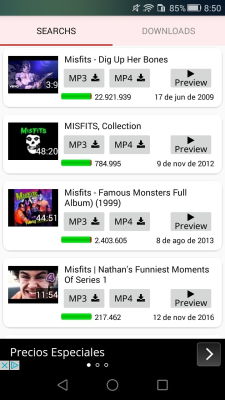 Capture d'écran de l'application YT3 Music Downloader - #1