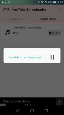 Capture d'écran de l'application YT3 Music Downloader - #5