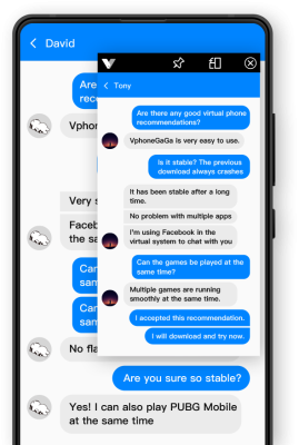 Capture d'écran de l'application VPhoneOS - #3