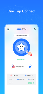 Capture d'écran de l'application Star VPN - #3