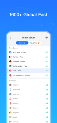 Capture d'écran de l'application Star VPN - #4