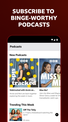 Capture d'écran de l'application BBC Sounds - #3