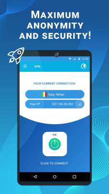 Capture d'écran de l'application Stolitomson VPN - #1