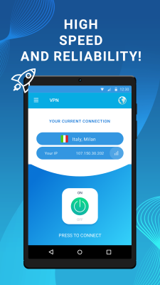 Capture d'écran de l'application Stolitomson VPN - #5