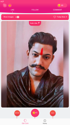 Capture d'écran de l'application InstaUp - #3