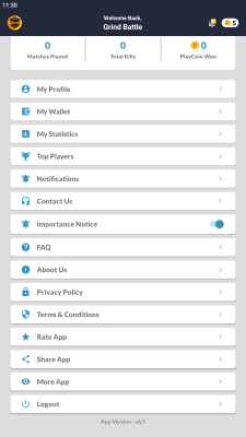 Capture d'écran de l'application Grind Battle - #6