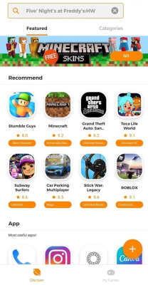 Capture d'écran de l'application Moddroid - #3