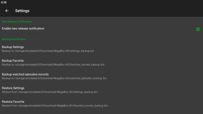 Capture d'écran de l'application MegaBox HD - #6