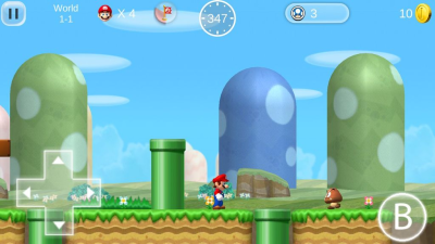 Capture d'écran de l'application Super Mario 2 HD - #2