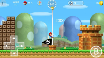 Capture d'écran de l'application Super Mario 2 HD - #4