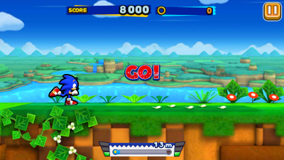 Capture d'écran de l'application Sonic Runners Revival - #4