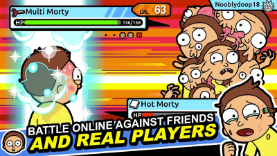 Capture d'écran de l'application Rick and Morty: Pocket Mortys - #2