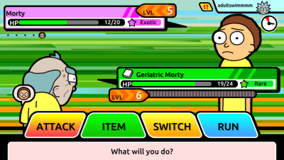 Capture d'écran de l'application Rick and Morty: Pocket Mortys - #6