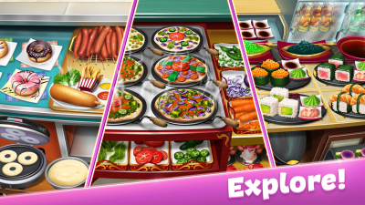 Capture d'écran de l'application Cooking Fever MOD - #2