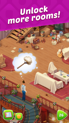 Capture d'écran de l'application Homescapes MOD - #5