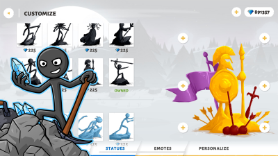 Capture d'écran de l'application Stick War: Saga MOD - #4