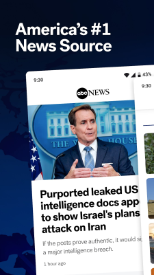 Capture d'écran de l'application ABC News - #1