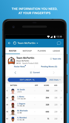 Capture d'écran de l'application ESPN Fantasy Sports - #4