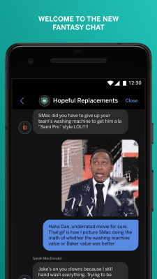 Capture d'écran de l'application ESPN Fantasy Sports - #5