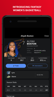 Capture d'écran de l'application ESPN Fantasy Sports - #6