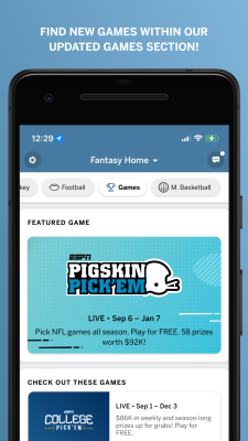 Capture d'écran de l'application ESPN Fantasy Sports - #8
