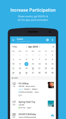 Capture d'écran de l'application Band - #5