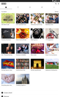 Capture d'écran de l'application Band - #8