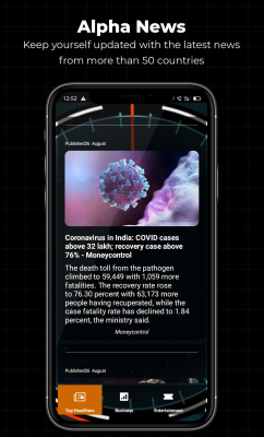 Capture d'écran de l'application Alpha Hybrid Launcher MOD - #5