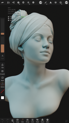 Capture d'écran de l'application Nomad Sculpt - #3