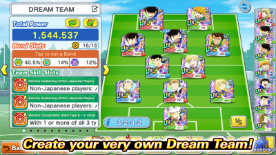 Capture d'écran de l'application Captain Tsubasa: Dream Team - #5