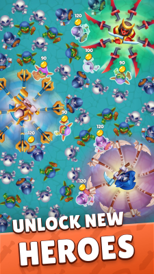 Capture d'écran de l'application Heroes vs. Hordes: Survivor - #5