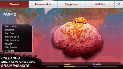 Capture d'écran de l'application Plague Inc MOD - #7