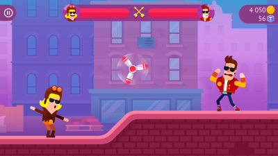 Capture d'écran de l'application Bowmasters MOD - #6