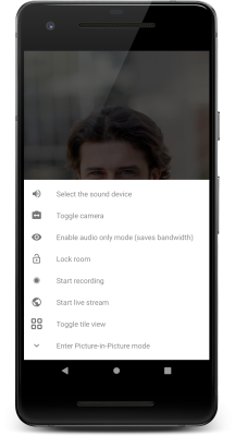 Capture d'écran de l'application Jitsi Meet - #2
