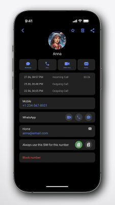 Capture d'écran de l'application Right Dialer - #6