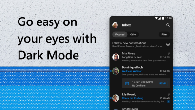 Capture d'écran de l'application Microsoft Outlook Lite - #6