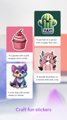 Capture d'écran de l'application Microsoft Designer - #3