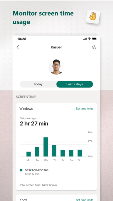 Capture d'écran de l'application Microsoft Family Safety - #3