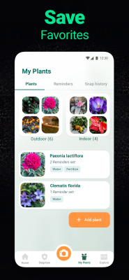 Capture d'écran de l'application Plantum - #8