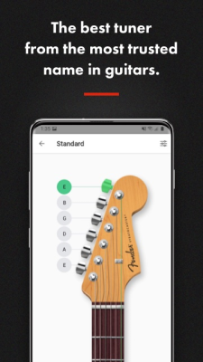 Capture d'écran de l'application Fender Guitar Tuner - #1