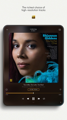 Capture d'écran de l'application Qobuz - #4