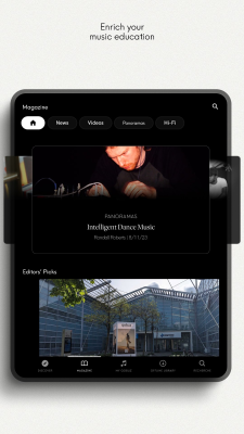 Capture d'écran de l'application Qobuz - #5