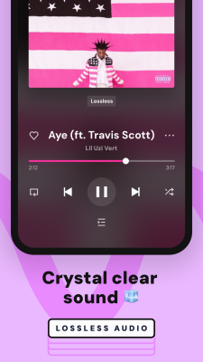 Capture d'écran de l'application Napster - #4