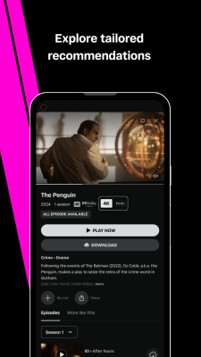 Capture d'écran de l'application OSN+ - #3