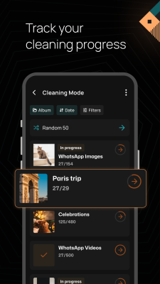 Capture d'écran de l'application Sponge - Gallery Cleaner - #4