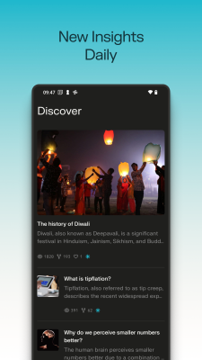 Capture d'écran de l'application Perplexity - #3