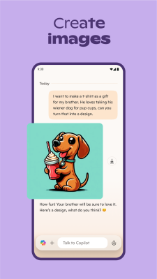 Capture d'écran de l'application Microsoft Copilot - #3