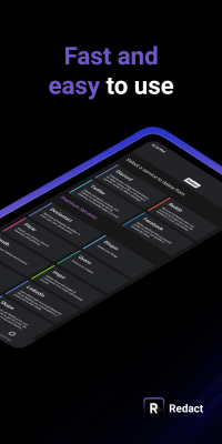Capture d'écran de l'application Redact - #6