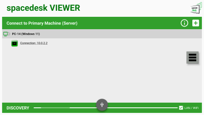 Capture d'écran de l'application spacedesk - #7
